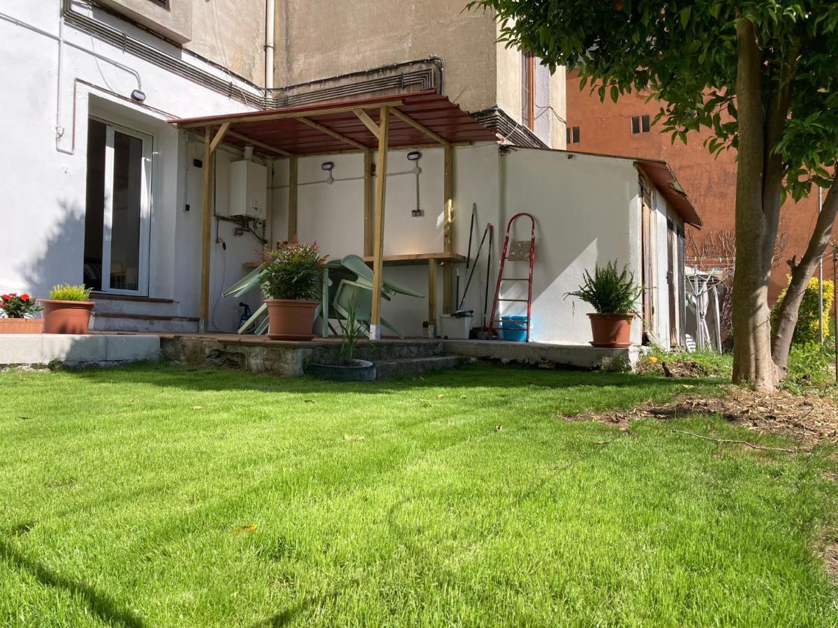 Apartamento Con Jardin En El Oviedo Antiguo Esterno foto